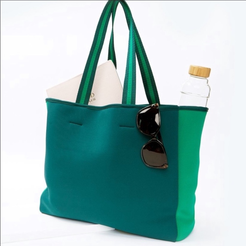 Summersalt Blue/Green Neoprene Beach Tote